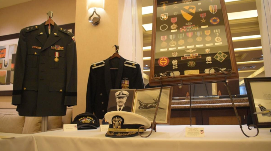 veteran display at The Stayton
